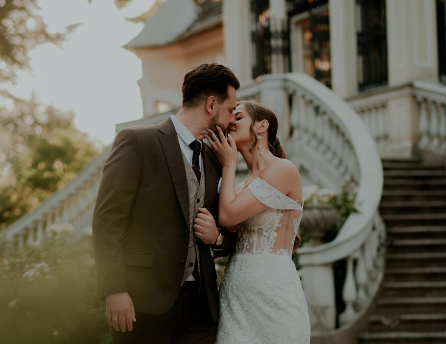 Bajkowy ślub w górskim krajobrazie Tatr